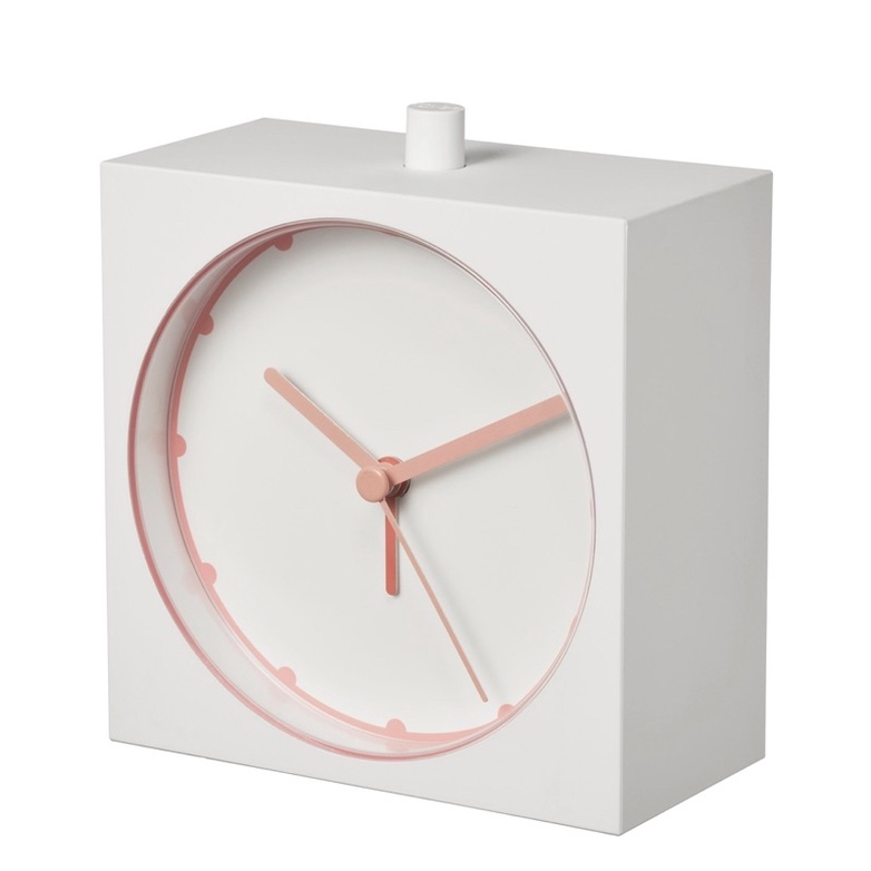 ［IKEA代購]生活小物：鬧鐘⏰ IKEA質感粉色鬧鐘