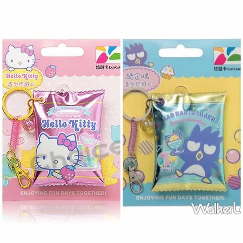【預購優惠】三麗鷗 軟糖造型悠遊卡 Hello Kitty 酷企鵝 10月出貨