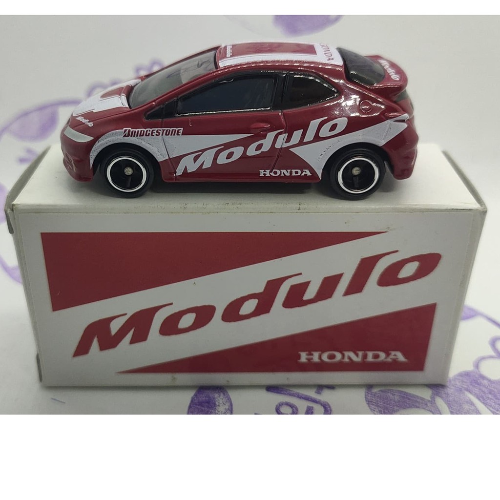 (現貨)Tomica 多美 Honda Modulo 改裝成品車廠 Honda Civic Typer R Euro白
