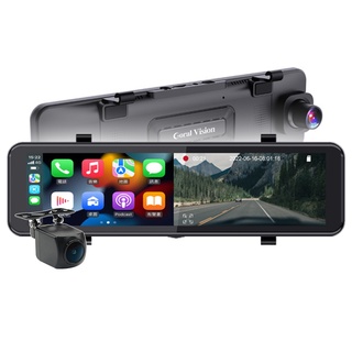 Coral Vision 魔鏡R9 4K錄影 Sony感光 CarPlay行車紀錄器 電子後視鏡 附32G卡 禾笙科技