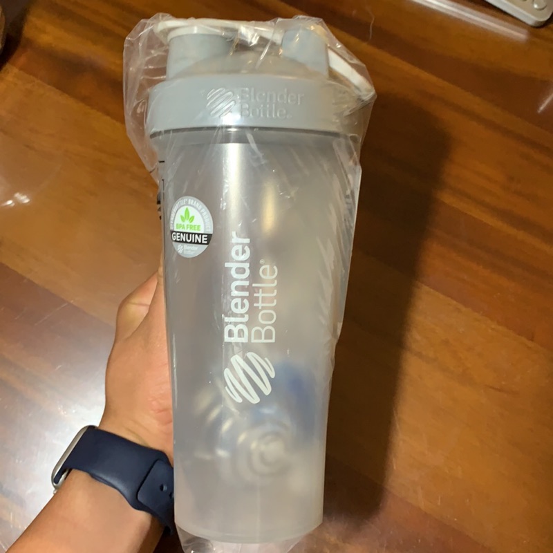 Blender bottle 搖搖杯 灰色 全新 乳清杯 出清