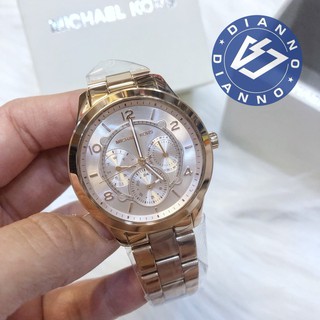 免運 帝安諾-實體店面 Michael Kors 玫瑰金 三眼 三環 計時功能 手錶 MK手錶 MK6589
