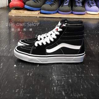 TheOneShop VANS Sk8-Hi 黑色 黑白 高筒 基本款 經典款 滑板鞋 帆布鞋 VN000D5IB8C