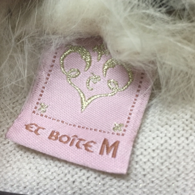 Et  Boite （箱子）連帽短版粉色外套 二手M