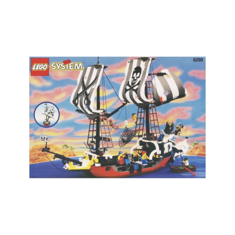 LEGO 6289 6290 樂高 絕版 海盜船 船身