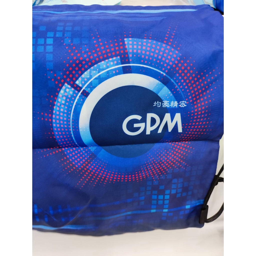 GPM運動束口包 運動束口袋 後背包 均豪股東會紀念品
