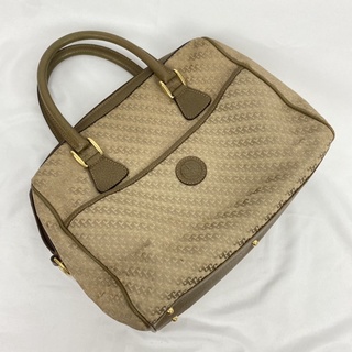 GUCCI 古馳 正品義大利製 絕版 GG老花 名牌古董包 茶咖色手提包 Speedy 波士頓包