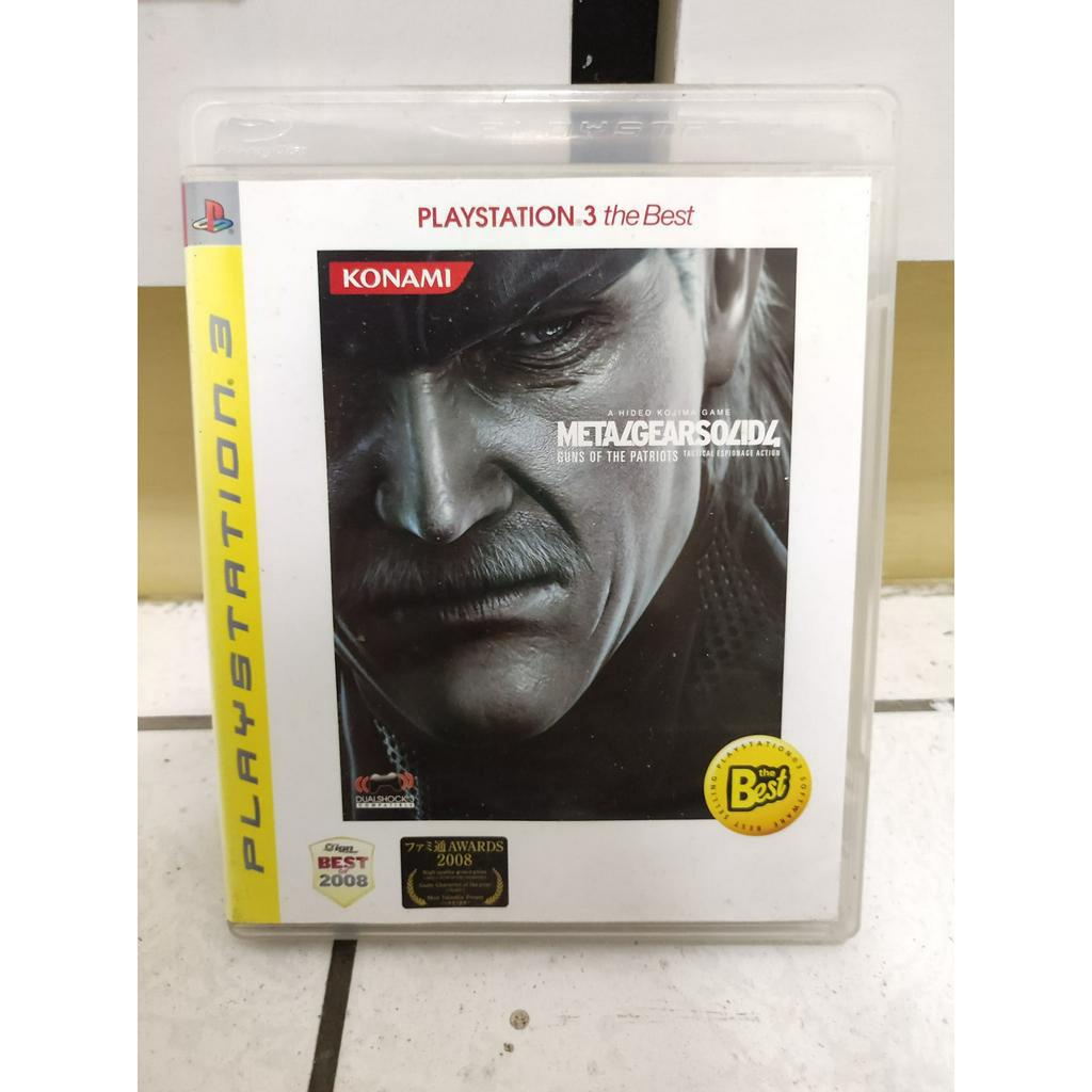 2手出清 PS3 潛龍諜影4 愛國者之槍 METAL GEAR SOLID 4 特攻神諜