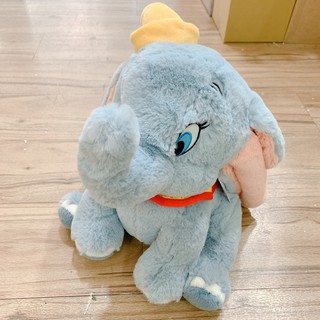 ［翹鬍子]日本 迪士尼樂園 限定 小飛象 dumbo 頭型 抱枕 娃娃 玩偶