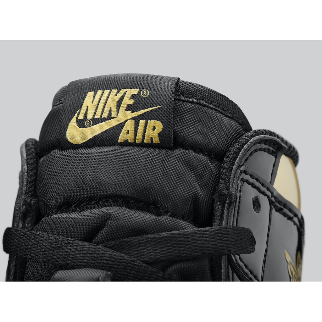 retro black and gold