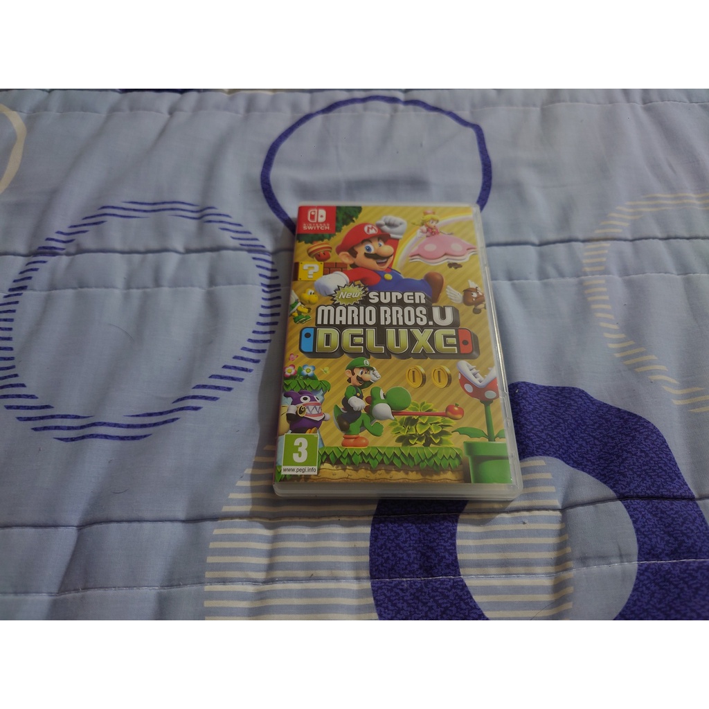 (二手) (switch) (遊戲片)New 超級瑪利歐兄弟U 豪華版New Super Mario Bros. U D