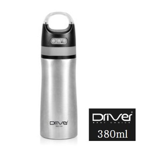 Driver 藍芽音樂保溫杯380ml -不銹鋼原色 內附USB線