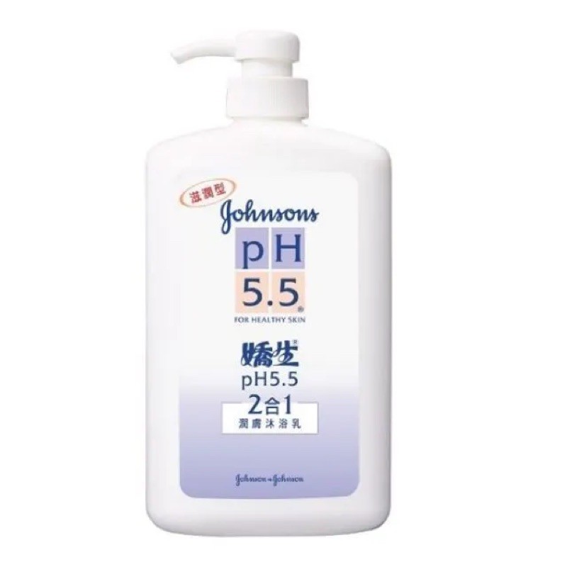 嬌生 沐浴乳 滋潤型 一般 /二合一 ph5.5 (1000ml)