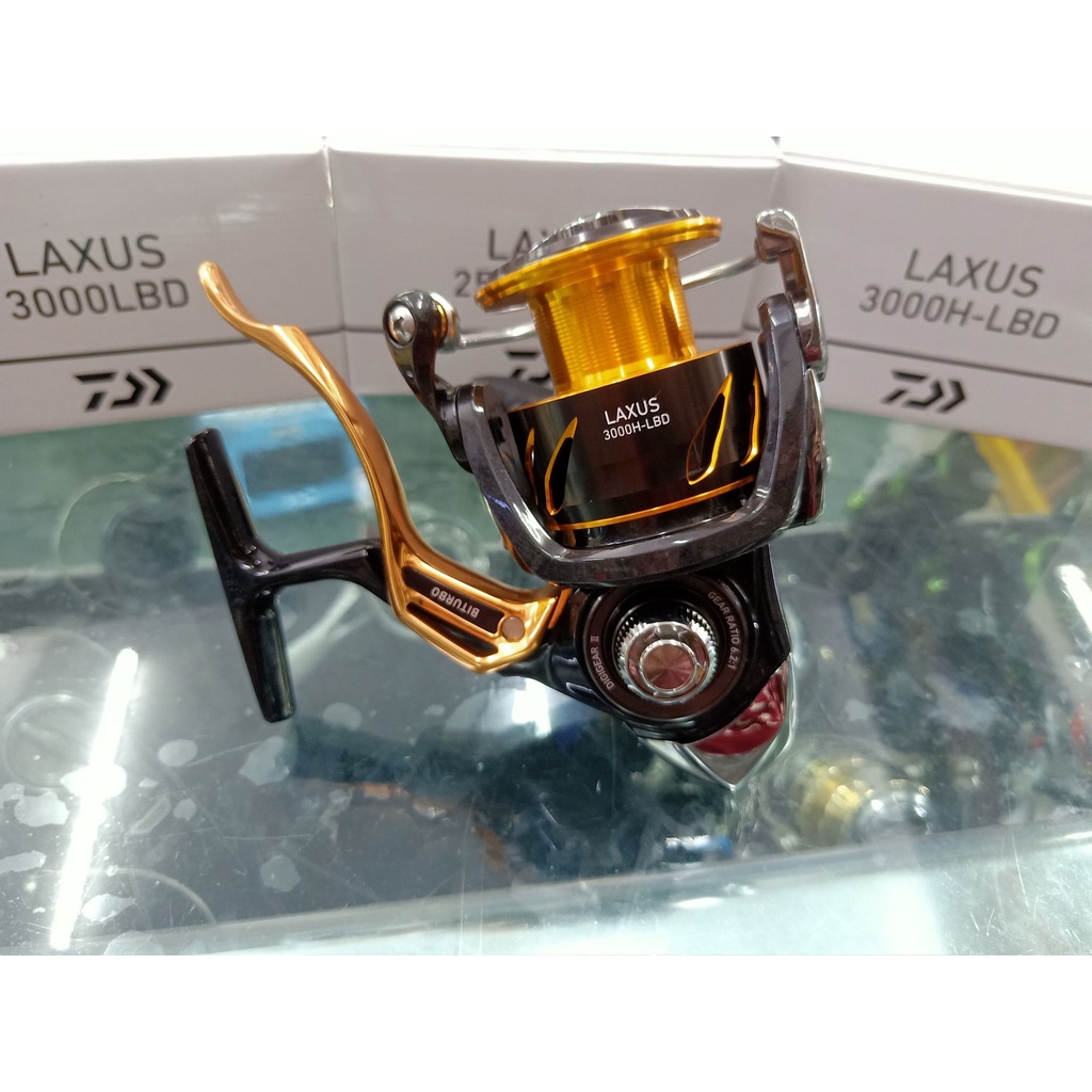 【Fishing Boy 魚小子】DAIWA LAXUS 2500H-LBD 3000H-LBD 磯釣 手煞車 捲線器