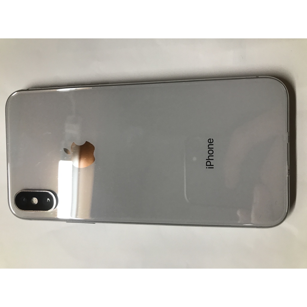 iphone x 256g 銀白 零件機 有盒 可顯示