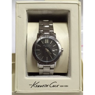 購Happy~美國紐約時尚品牌 Kenneth Cole IKC4878 女款黑色錶盤不鏽鋼鍊錶