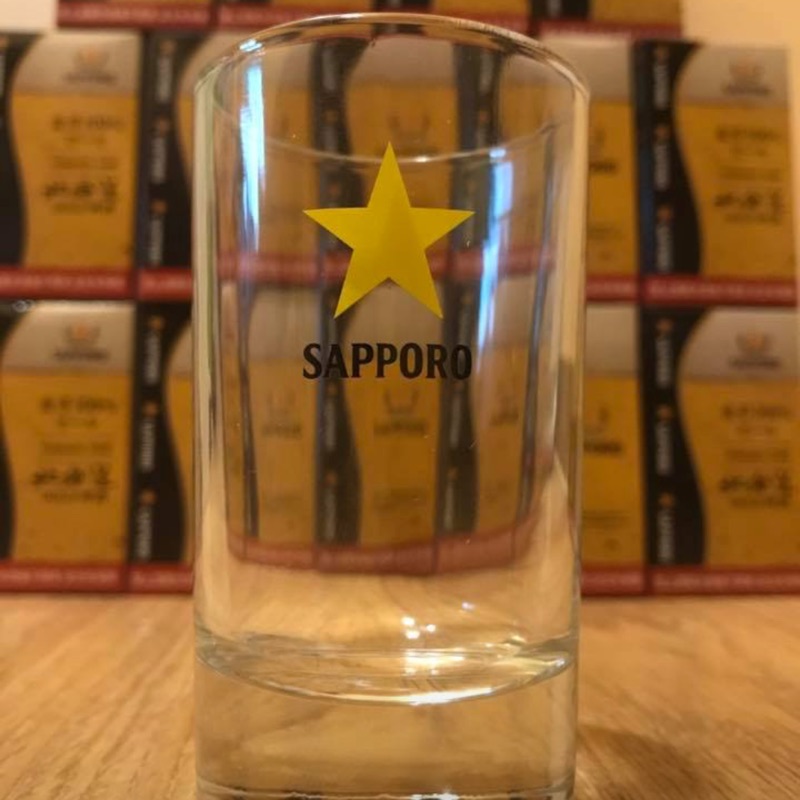 北海道Sapporo啤酒杯 20個送5個
