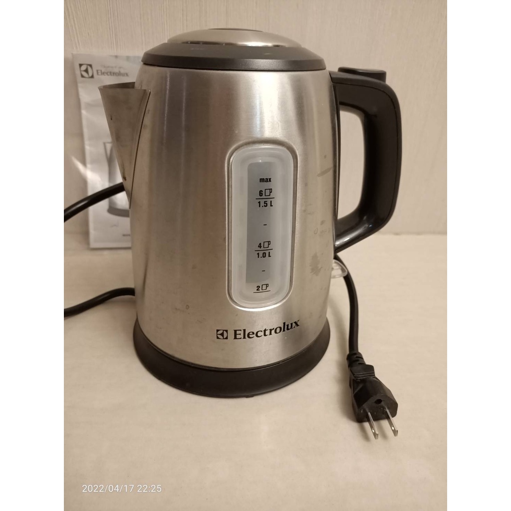 二手伊萊克斯快煮壺 Electrolux 1.5L 有說明書