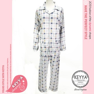 【ＫＥＹＹＡ】NO. 7627【雙層棉加厚】居家服男性長袖成套睡衣