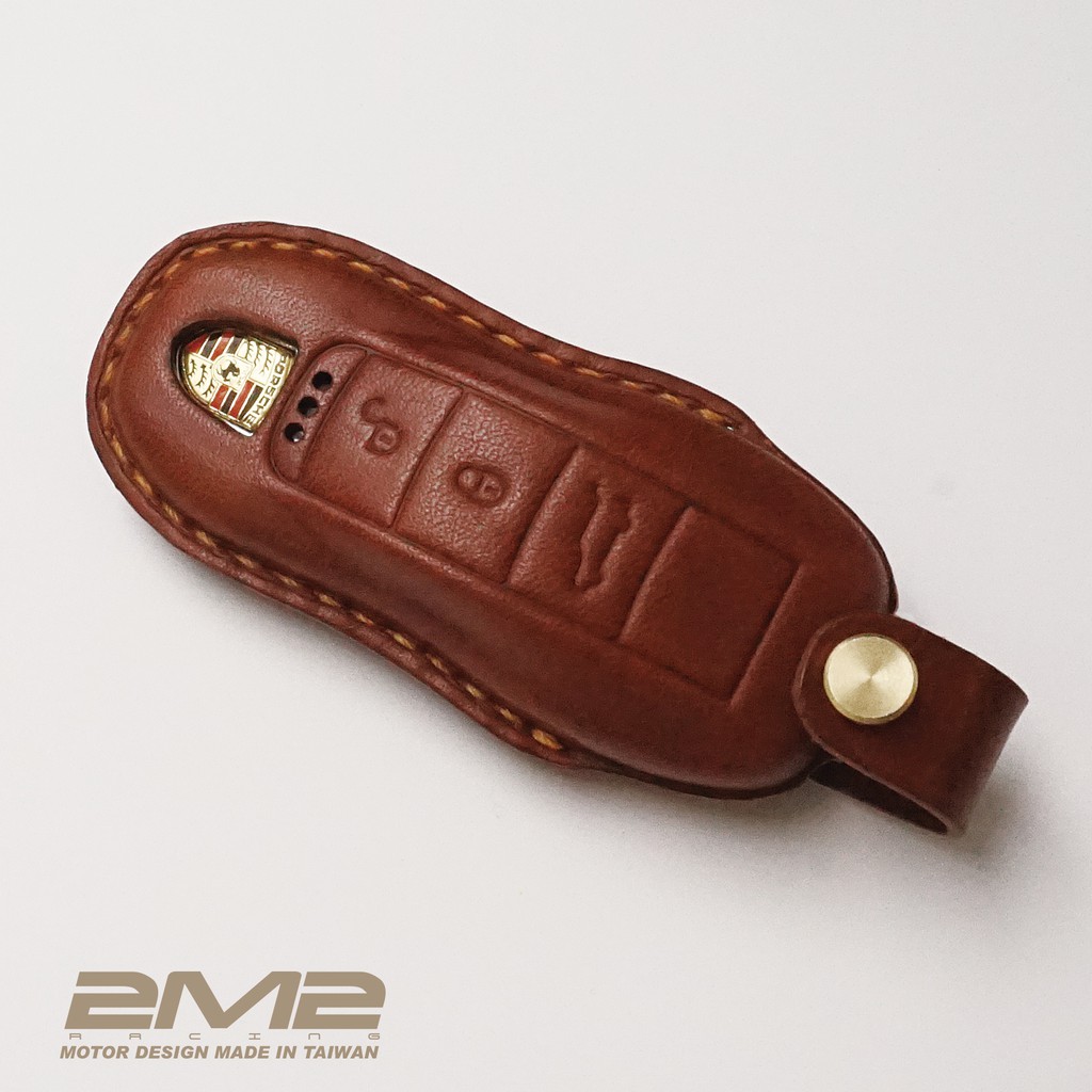 PORSCHE Cayenne Macan Panamera 911 汽車 晶片 鑰匙 皮套 鑰匙包 保護套
