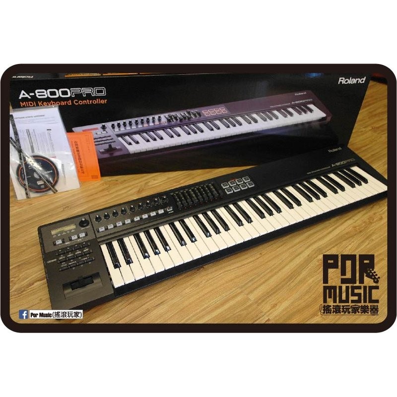 【搖滾玩家樂器】全新 公司貨 Roland A-800 PRO MIDI 控制鍵盤 61鍵