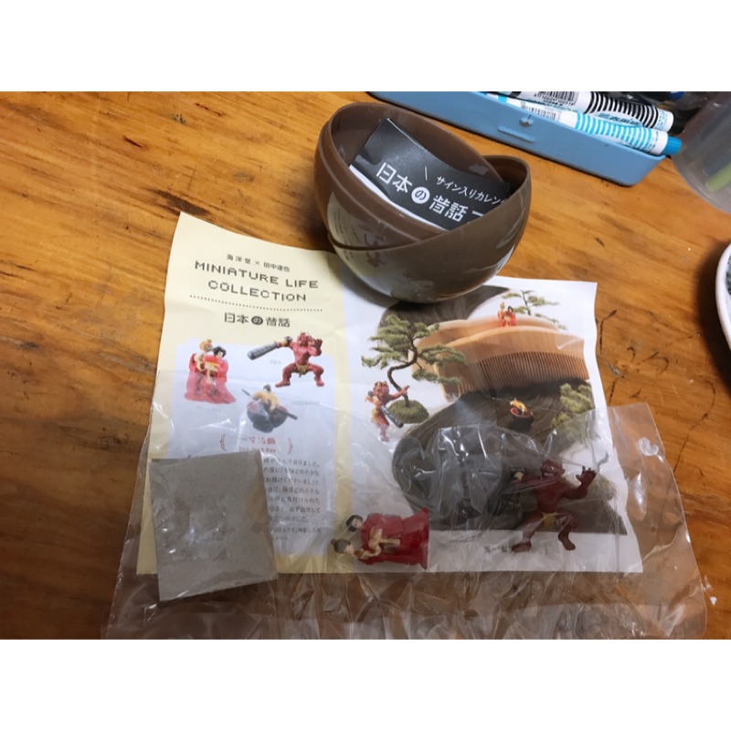 海洋堂x田中達也 一寸法師 扭蛋 蝦皮購物