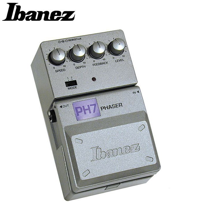 Ibanez PH7 PHASER 相位水聲電吉他效果器[唐尼樂器]