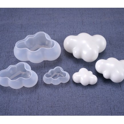 DIY 雲朵 單孔 可愛雲朵 模具 DIY飾品模具 水晶滴膠 矽膠模具 UV膠模具 AB膠