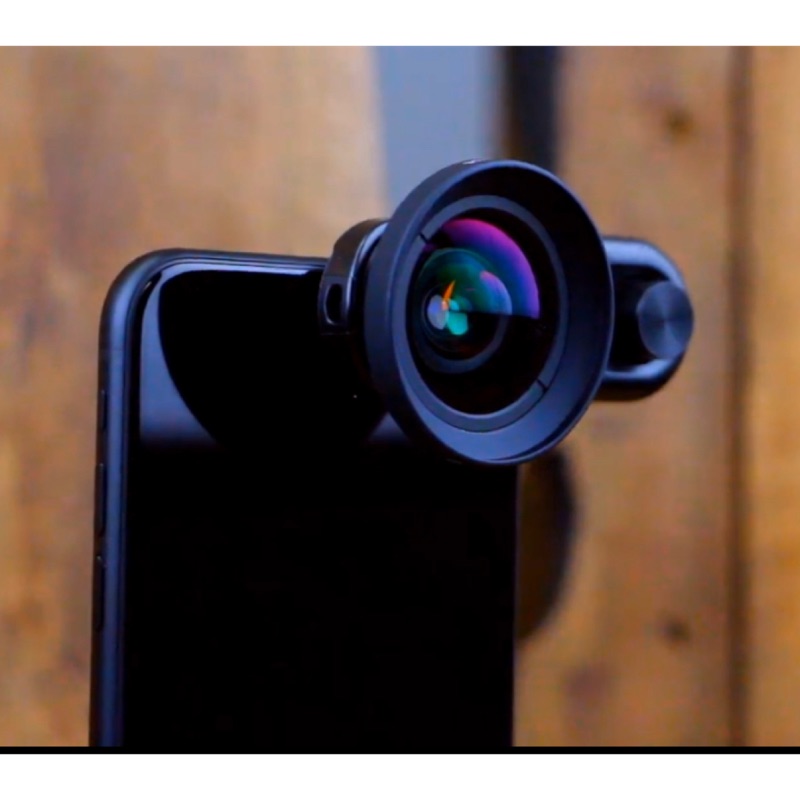 Olloclip手機專業廣角鏡頭含鏡頭夾(iPhone xs）全新