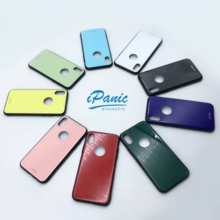iPanic 官方 鋼化玻璃手機殼 多彩系列 IPHONE iphoneX i7 i8 i6 +