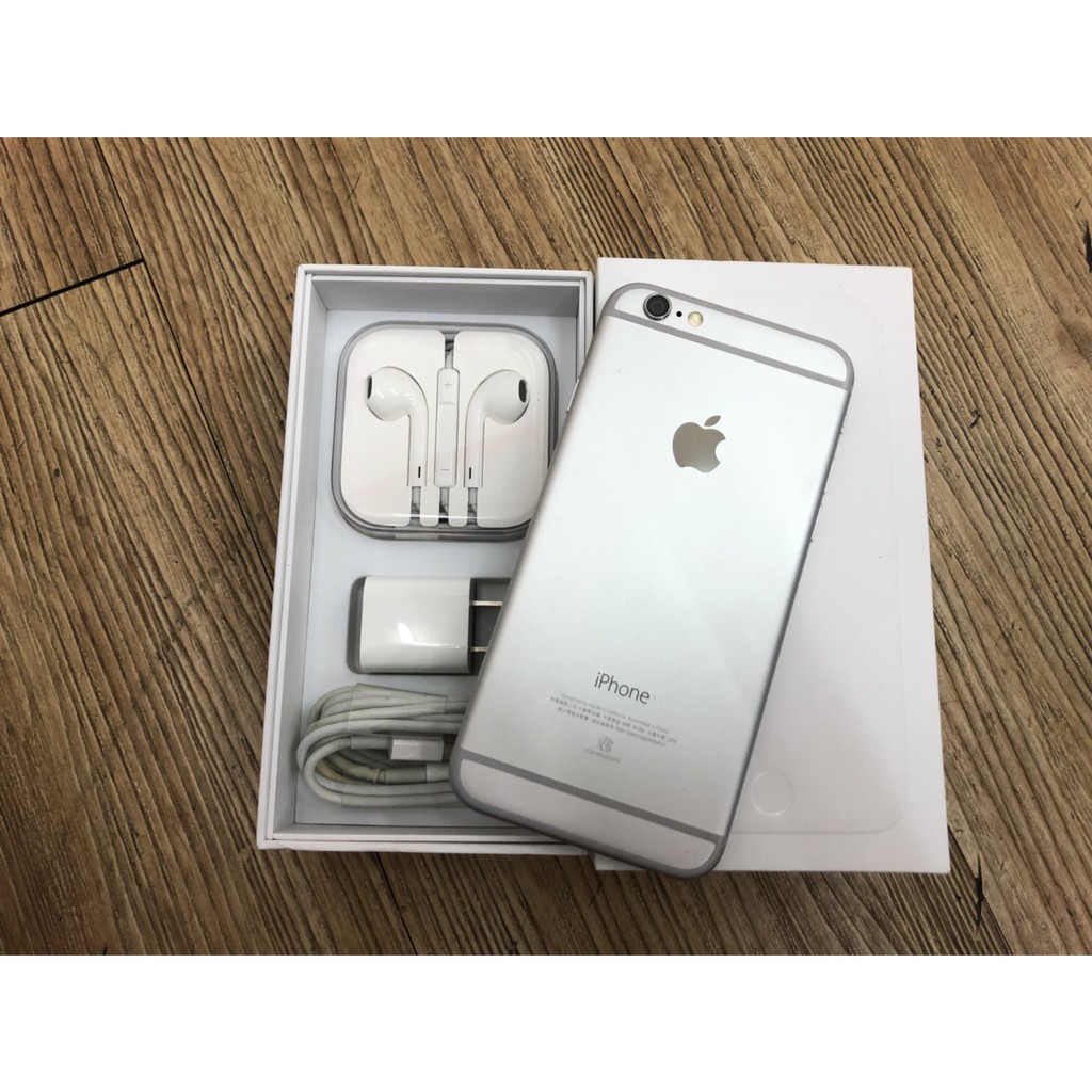 二手美機 apple iphone6 16G 銀色 9.5成新  iphone 中古機  二手i6 蘋果二手
