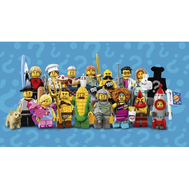 樂高 LEGO 71018 Minifigures 第17代 人偶包全套16個人偶