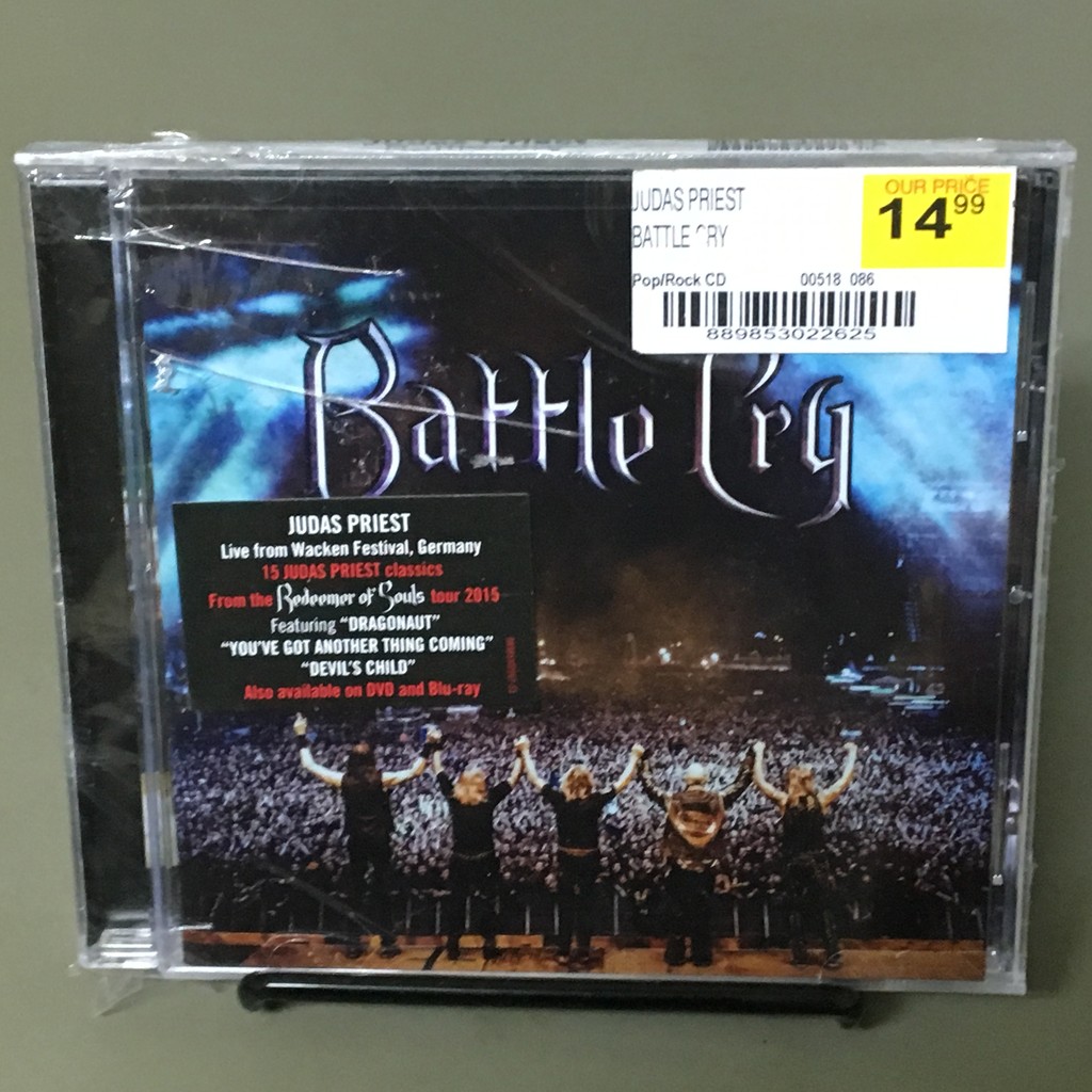 Judas Priest / Battle Cry 猶太祭司 / 戰鬥吶喊現場實況 全新美版專輯