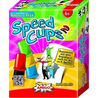 好心情老爸- 現貨 Amigo 德國製 桌遊 Speed Cups 2 快手疊杯 雙人版 可當擴充版 德國版心臟病系列