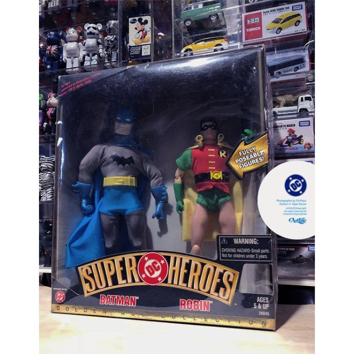 Artlife ㊁  DC Heroes HASBRO 2000 BATMAN ROBIN VINTAGE 蝙蝠俠 羅賓