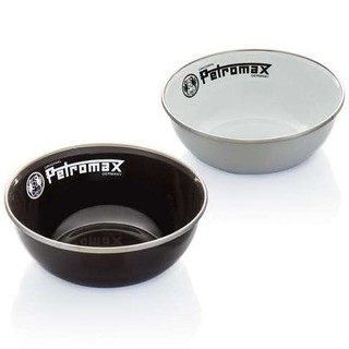 Petromax Enamel Bowls 琺瑯碗 2入 黑白兩色可選 px-bowl 野餐 露營 綠野山房