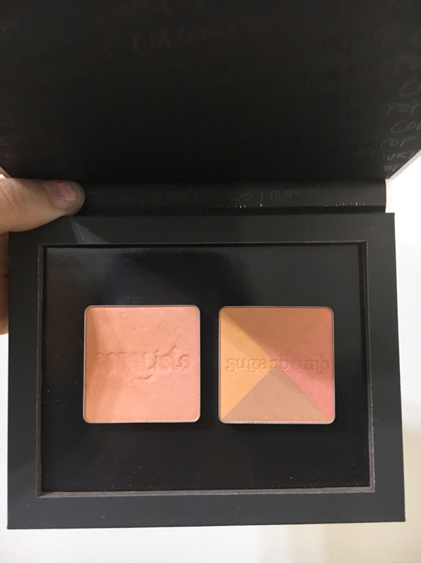 ColourPop 磁吸空盤 + 2顆benefit正貨腮紅