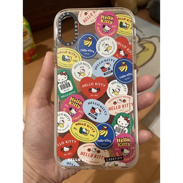 Hello kitty casetify iPhone XR二手手機殼 （客訂）