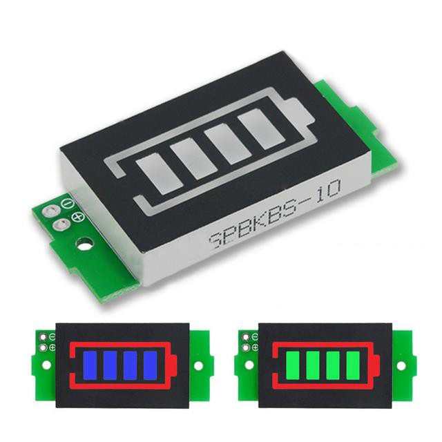 1s 2S 3S 4S 6S 7S 8S系列鋰電池容量指示器顯示電動車電池電量測試儀鋰電池鋰離子模塊