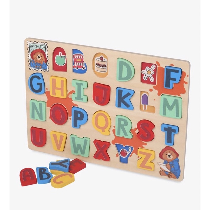 英國🇬🇧代購✈️Padding Ton 英文字母拼圖 木製拼圖 寶寶益智玩具