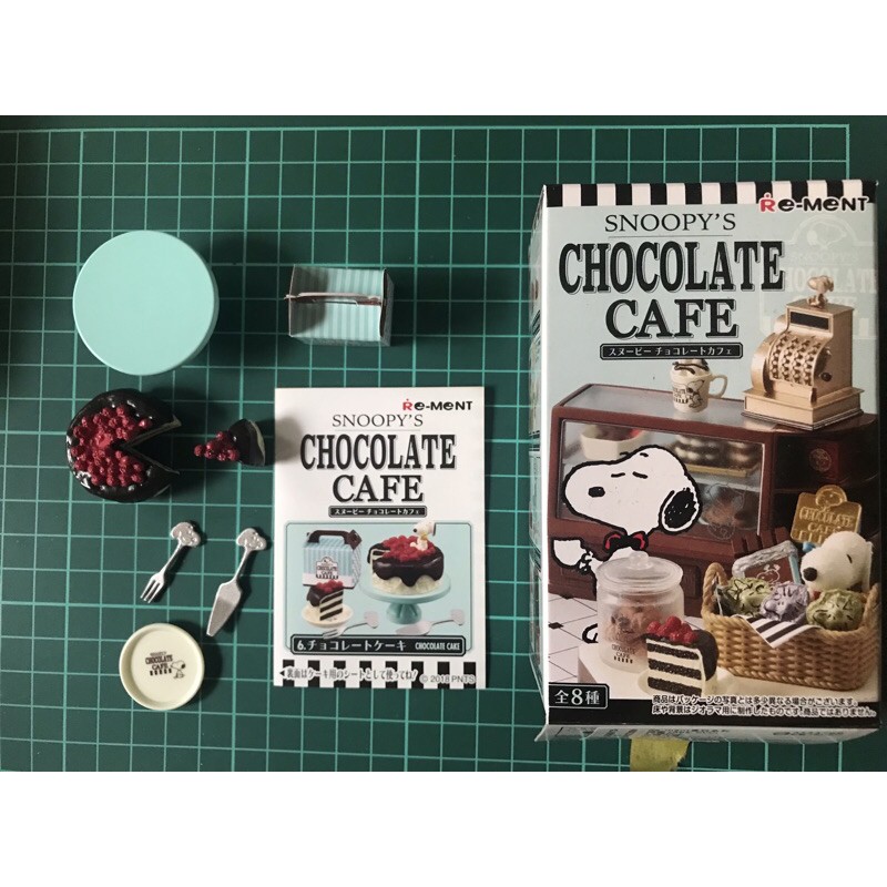 Re ment 盒玩 Snoopy’s chocolte cafe 史努比巧克力咖啡廳  6號 1/12 ob11可用