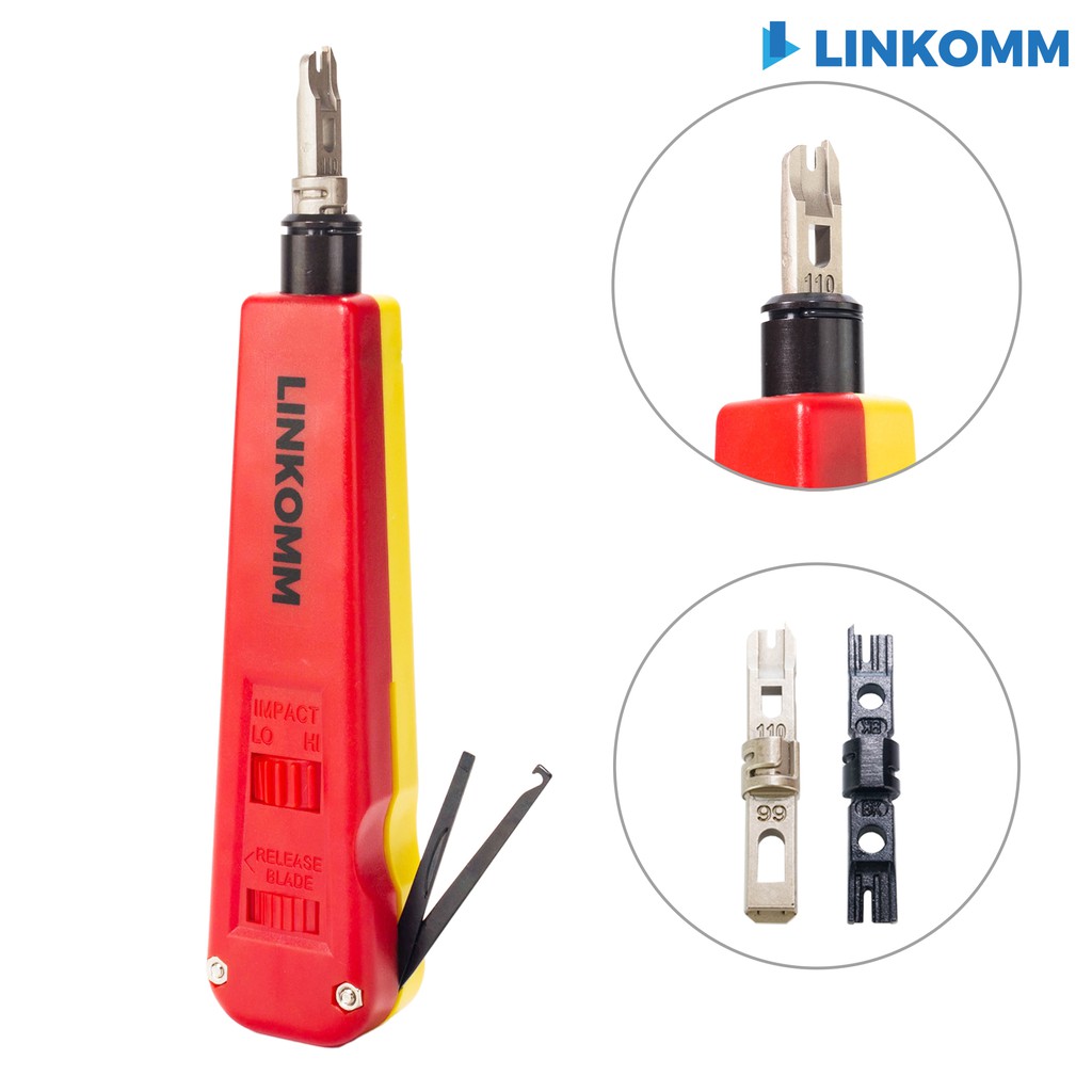 【LINKOMM】打線器 110 66 Krone 資訊插座 打線鉗 網路打線工具 Punch Down Tool