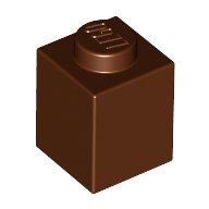 《安納金小站》 樂高 LEGO 紅棕色  咖啡色 1x1 基本磚 顆粒磚 二手 零件 3005 30071 35382