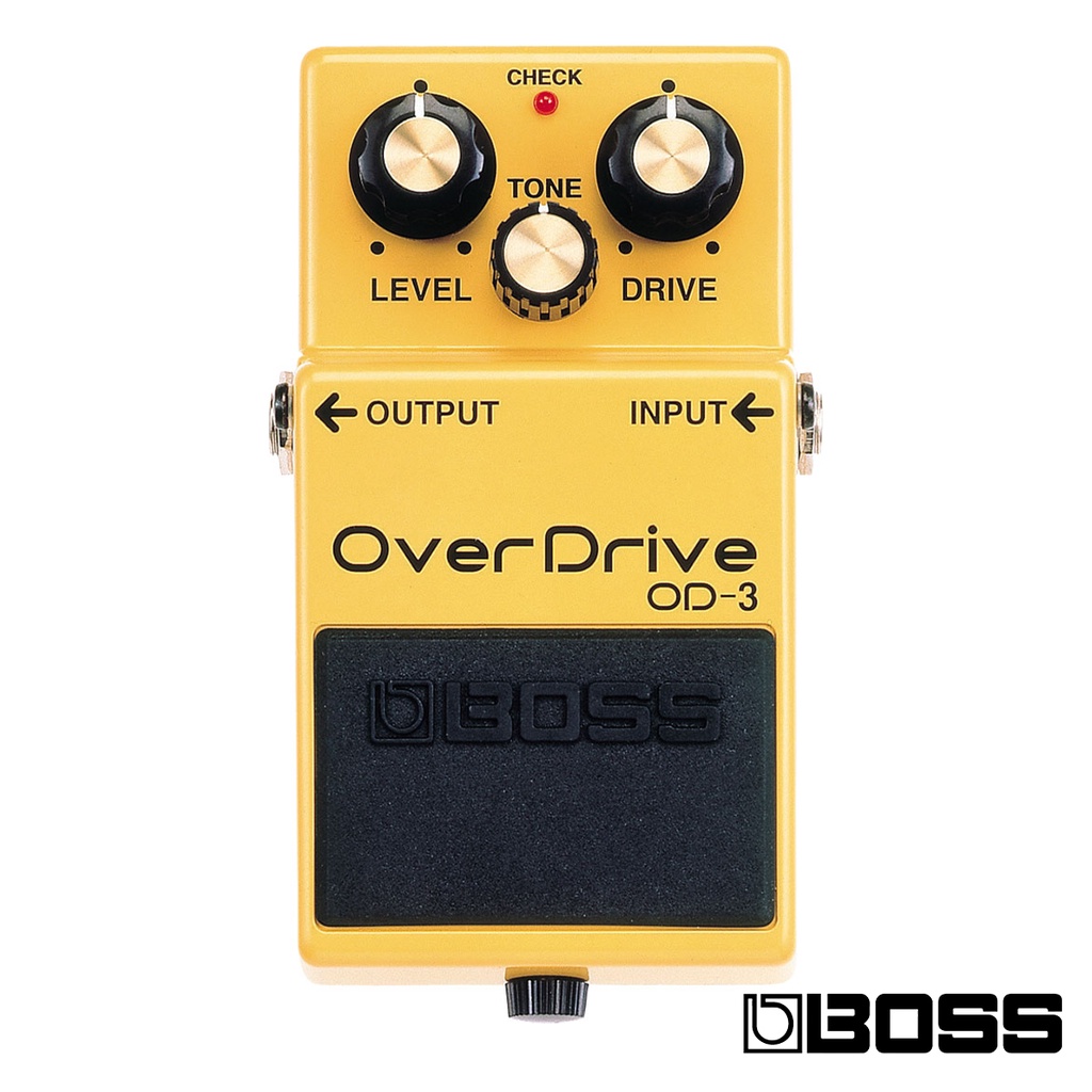 BOSS OD-3 OverDrive 破音效果器【又昇樂器.音響】