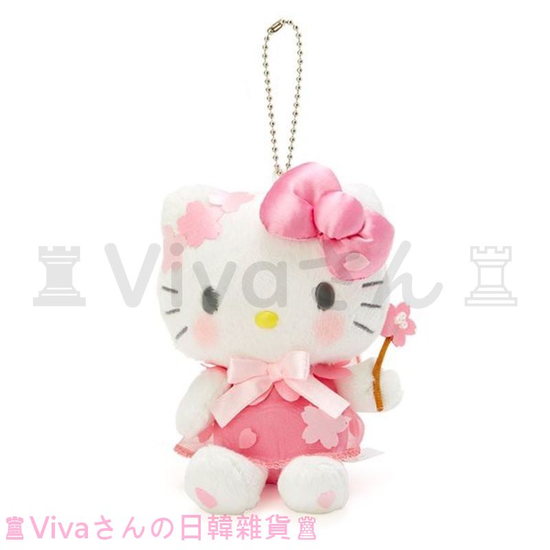 ♜現貨♖ 日本限定 Hello Kitty  櫻花 凱蒂貓 造型玩偶吊鍊 鑰匙圈 娃娃 吊飾 櫻花凱蒂貓 日本