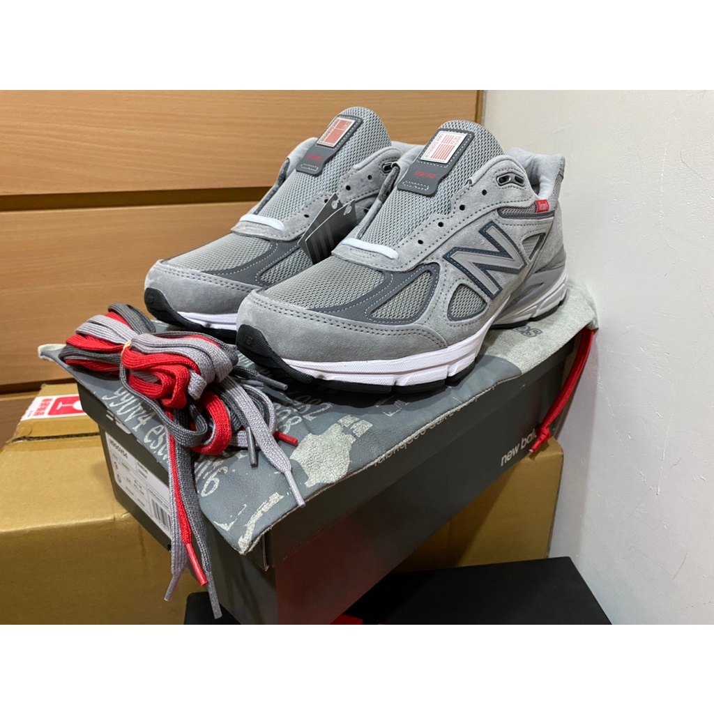 [全新現貨 可刷卡] New Balance M990VS4 元祖灰 D楦 美國製 復古鞋 麂皮 990 992 993