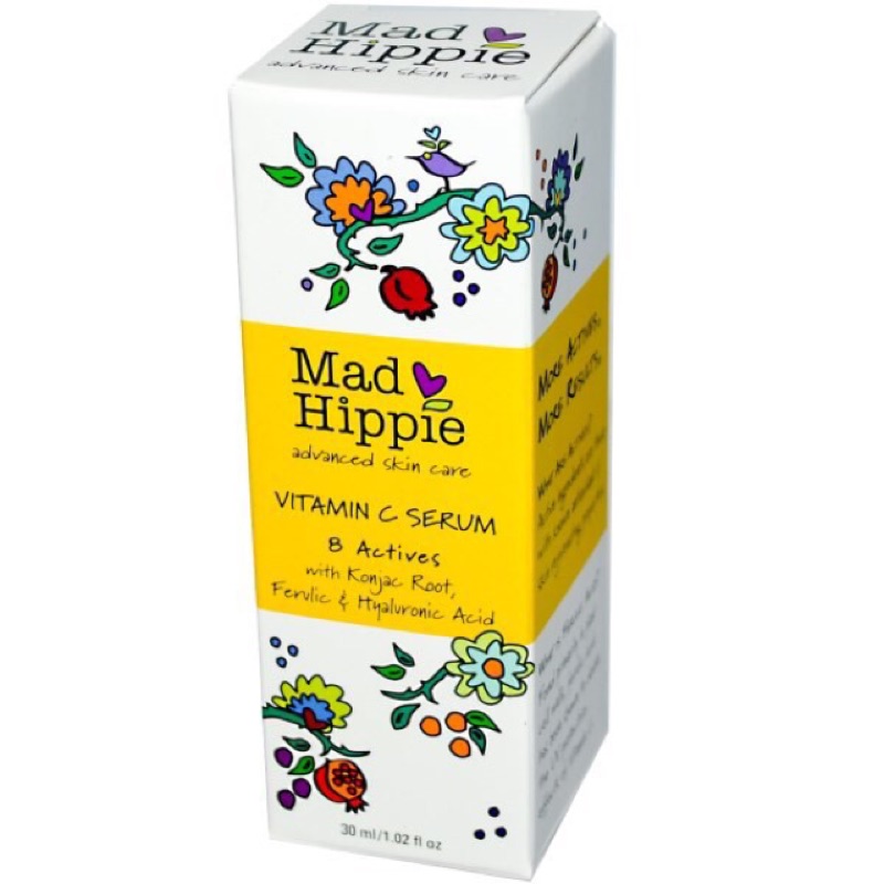 Mad Hippie Skin Care Products, Vitamin C Serum, 維他命C液