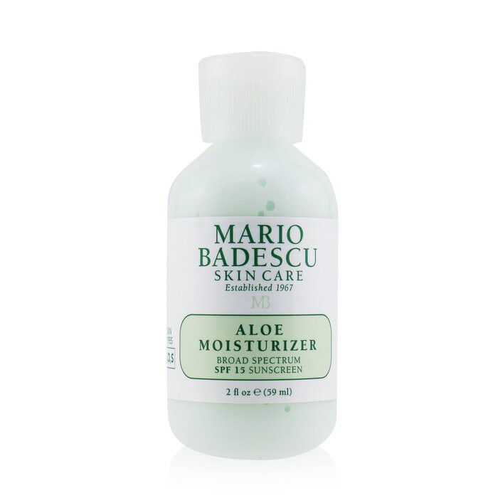 MARIO BADESCU - 蘆薈水嫩保濕霜SPF15 Aloe Moisturizer SPF 15 - 混合性/油