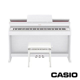 【又昇樂器】CASIO AP-470 88鍵滑蓋式數位鋼琴 電鋼琴 白色 附升降琴椅