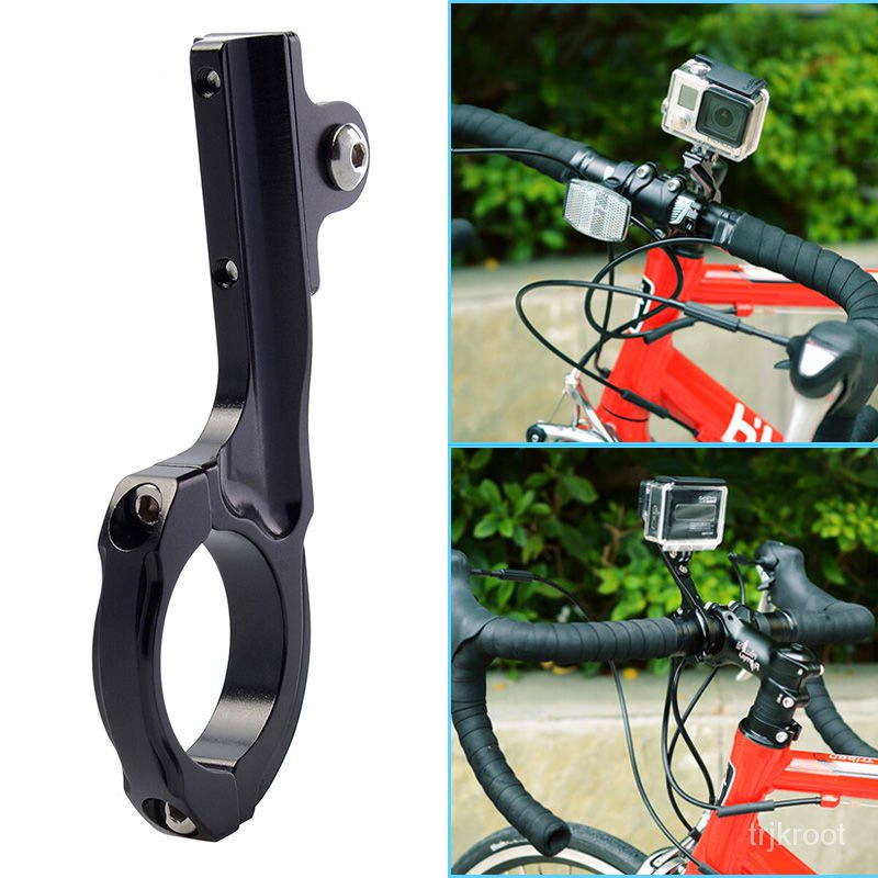 Tfv6 摩托腳踏車車用支架GoPro Hero6/5小蟻管夾運動相機固定夾子配件